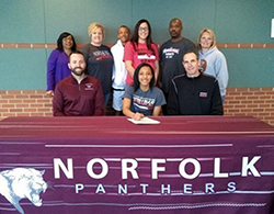 Norfolk High standout signs with Northeast women's basketball
